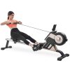 Compact Indoor Rower With Magnetic Tension System