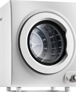 9 Lbs Capacity Compact Tumble Dryer With 1400w Drying Power