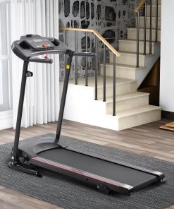 Folding Electric Treadmill Running Machine For Home, Black