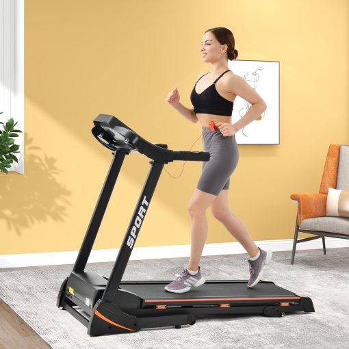 3.5HP Folding Electric Treadmill With Incline