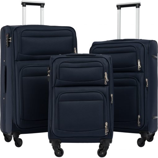 Softside Luggage Expandable 3 Piece Set