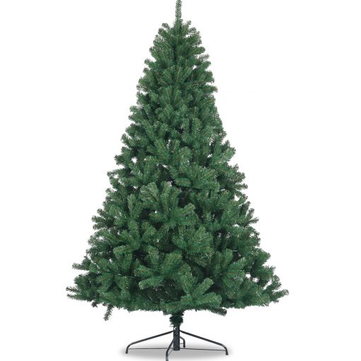 7.5ft Full Natural Spruce PVC Fir Christmas Tree