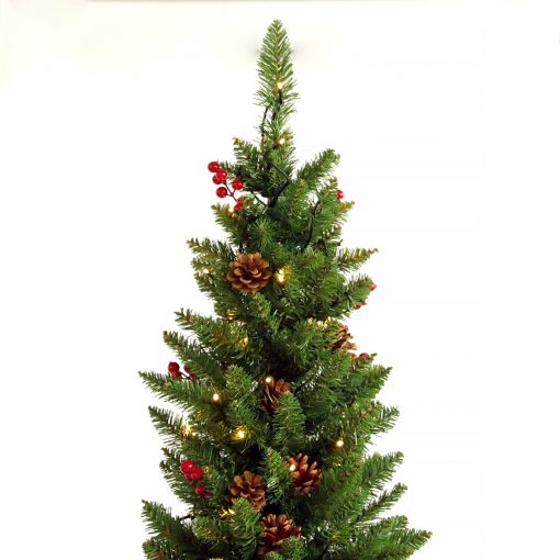 7.5ft Artificial Slim Christmas Tree