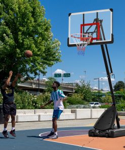 7.5ft-10ft Height Adjustable Basketball Hoop For Indoor Outdoor