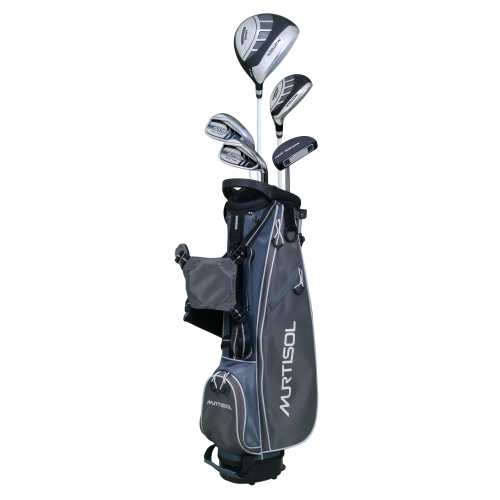 Superlight Murtisol 5-Piece Golf Club Sets For 11-13 Years Old, Gray