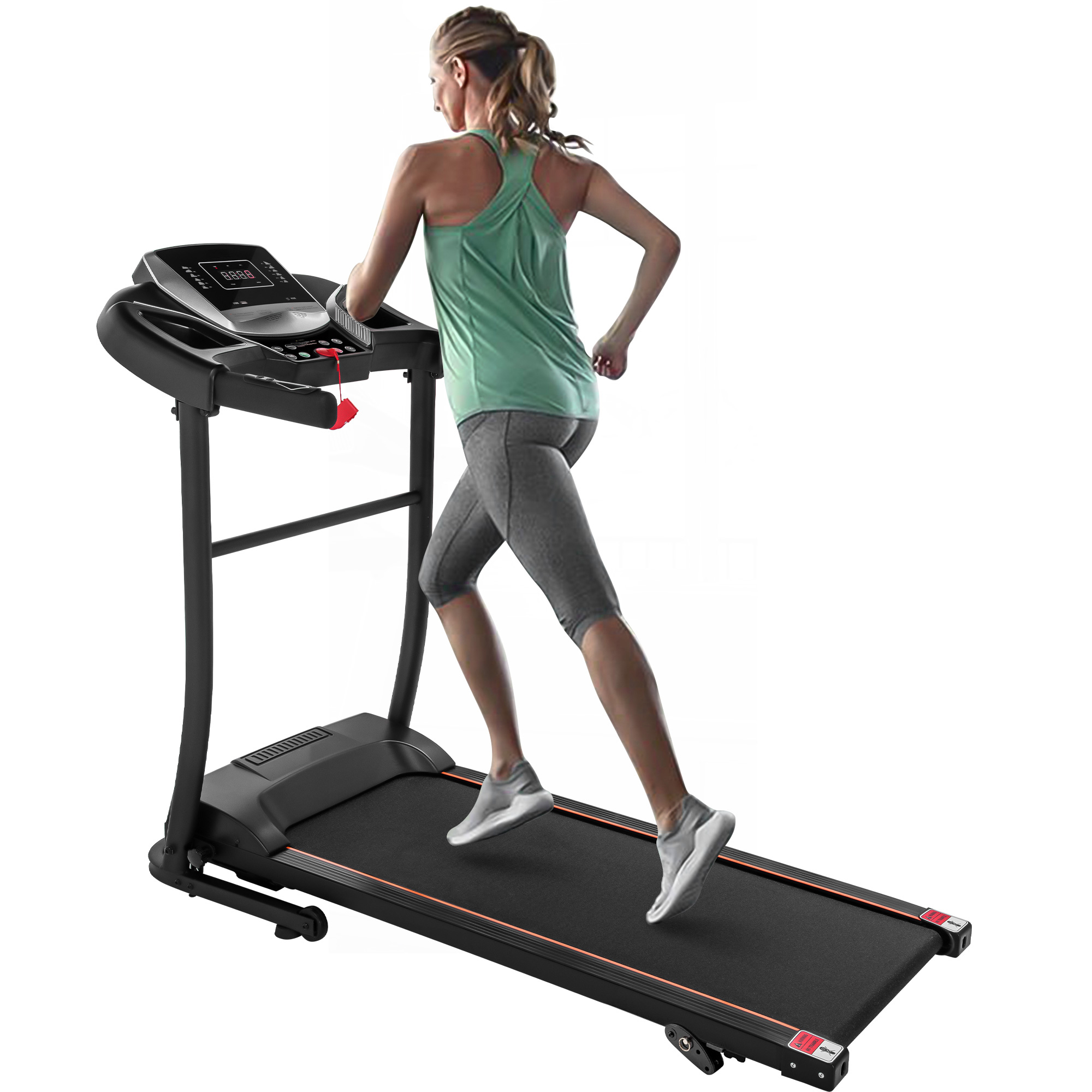Walking Jogging Machine with 3 Level Incline