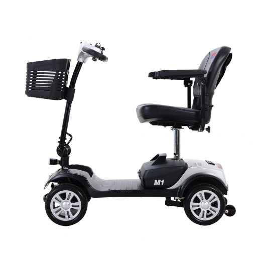 Four Wheels Compact Travel Mobility Scooter With 300w Motor For Adult-300lbs