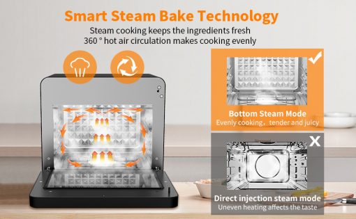 Geek Chef Steam Air Fryer Toast Oven Combo