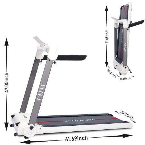 UMAY 2.0 HP Folding Treadmill for Home