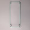 Rectangular Glass Windshield For Square Fire Table