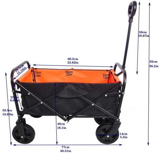 Folding Wagon Shopping Cart