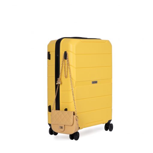 Spinner Wheels PP 3 Piece Luggage Sets