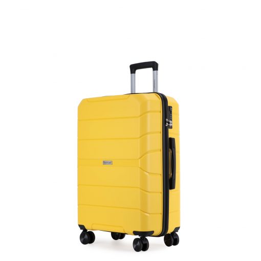 Spinner Wheels PP 3 Piece Luggage Sets