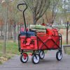 Folding Garden Wagon Cart