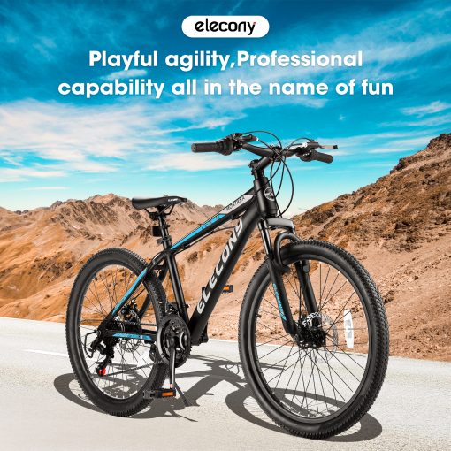 Elecony 26 Inch Mountain Bike For Teenagers