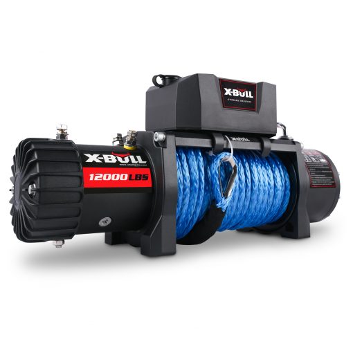 X-BULL 12000lbs Synthetic Rope Winch
