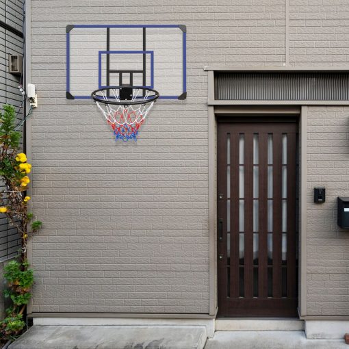 Wall-Mounted Basketball Hoop In Door