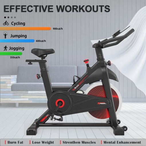 Indoor Cycling Exercise Bike Stationary