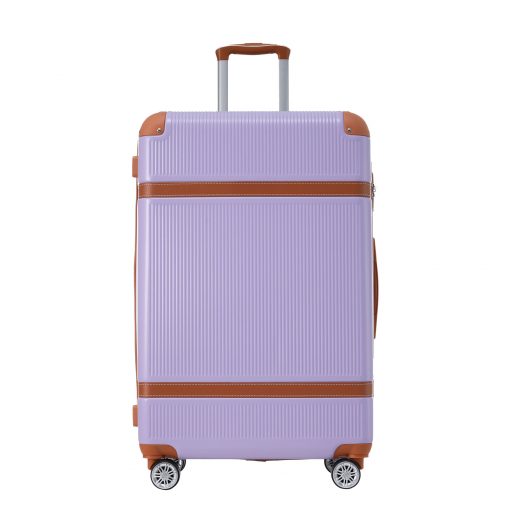 3 Piece Double Spinner 8 Wheels Suitcase With TSA Lock