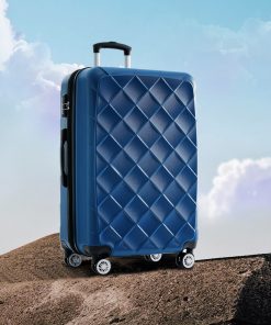 ABS Hard Shell Lightweight Expandable Travel Luggage with TSA Lock, Spinner Wheels